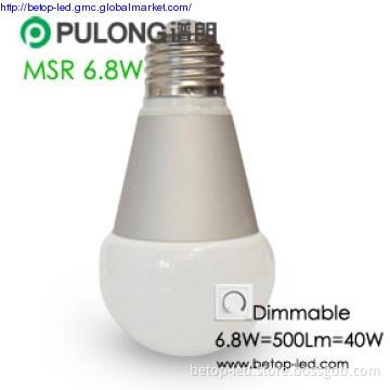 Dimmable G60, 270Deg. 6.8W LED Bulb Lamp